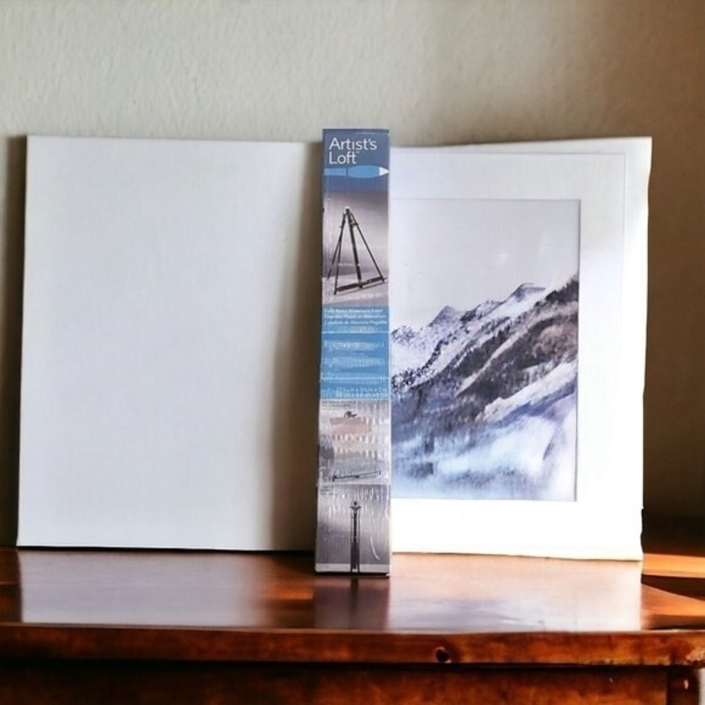 Artist's Loft Aluminum Studio Easel Go Anywhere Portable Carry Case New